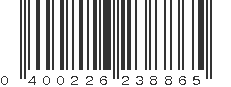 UPC 400226238865