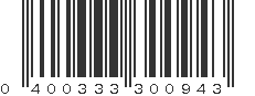 UPC 400333300943