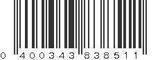 UPC 400343838511