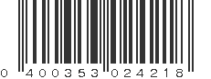 UPC 400353024218