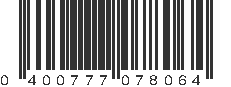 UPC 400777078064