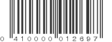 UPC 410000012697