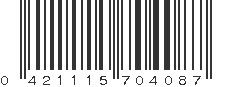 UPC 421115704087