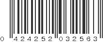 UPC 424252032563