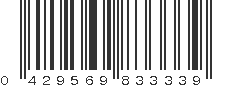 UPC 429569833339