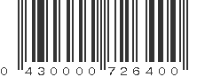 UPC 430000726400