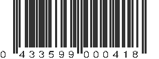 UPC 433599000418