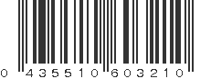 UPC 435510603210