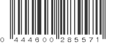 UPC 444600285571