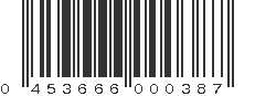 UPC 453666000387