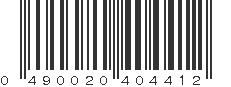 UPC 490020404412