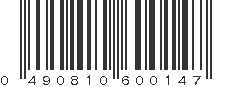 UPC 490810600147