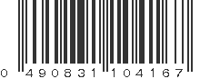 UPC 490831104167