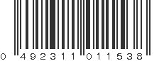 UPC 492311011538