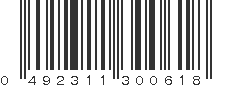 UPC 492311300618