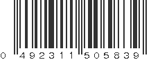 UPC 492311505839