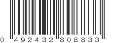 UPC 492432808833