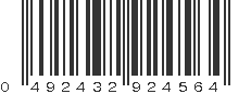 UPC 492432924564