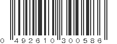 UPC 492610300586