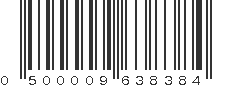 UPC 500009638384