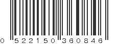 UPC 522150360846