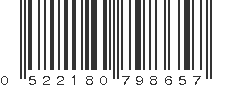 UPC 522180798657