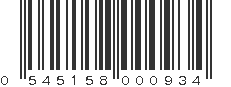 UPC 545158000934