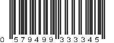 UPC 579499333345