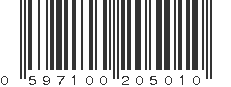 UPC 597100205010