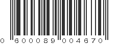 UPC 600089004670