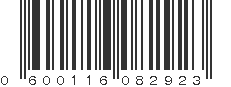 UPC 600116082923