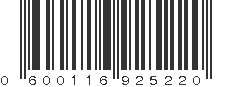 UPC 600116925220