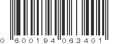 UPC 600194063401