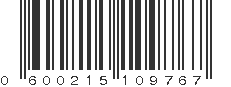 UPC 600215109767