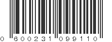 UPC 600231099110