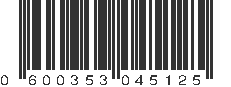 UPC 600353045125