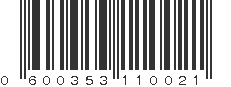 UPC 600353110021