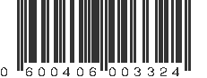 UPC 600406003324