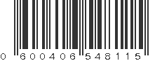 UPC 600406548115