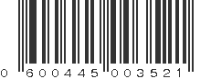 UPC 600445003521