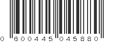 UPC 600445045880