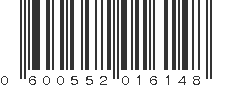 UPC 600552016148