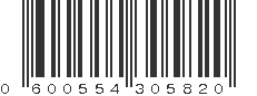 UPC 600554305820