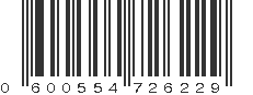 UPC 600554726229