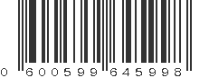 UPC 600599645998