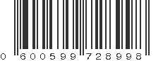 UPC 600599728998