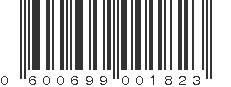 UPC 600699001823