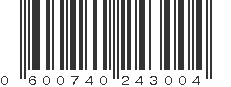 UPC 600740243004