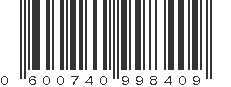 UPC 600740998409