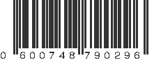 UPC 600748790296